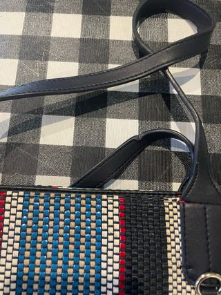 Borsa Tommy Hilfiger a righe