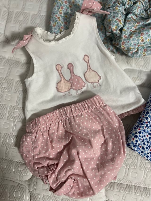 Lote 6 Conjuntos Bebé Niña Coconut