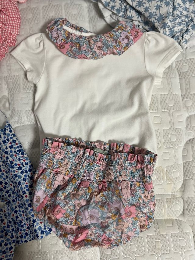 Lote 6 Conjuntos Bebé Niña Coconut