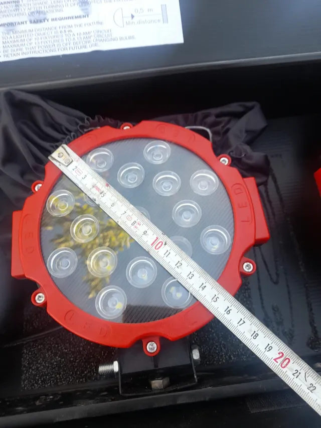 Faróis redondos LED (4 unidades)