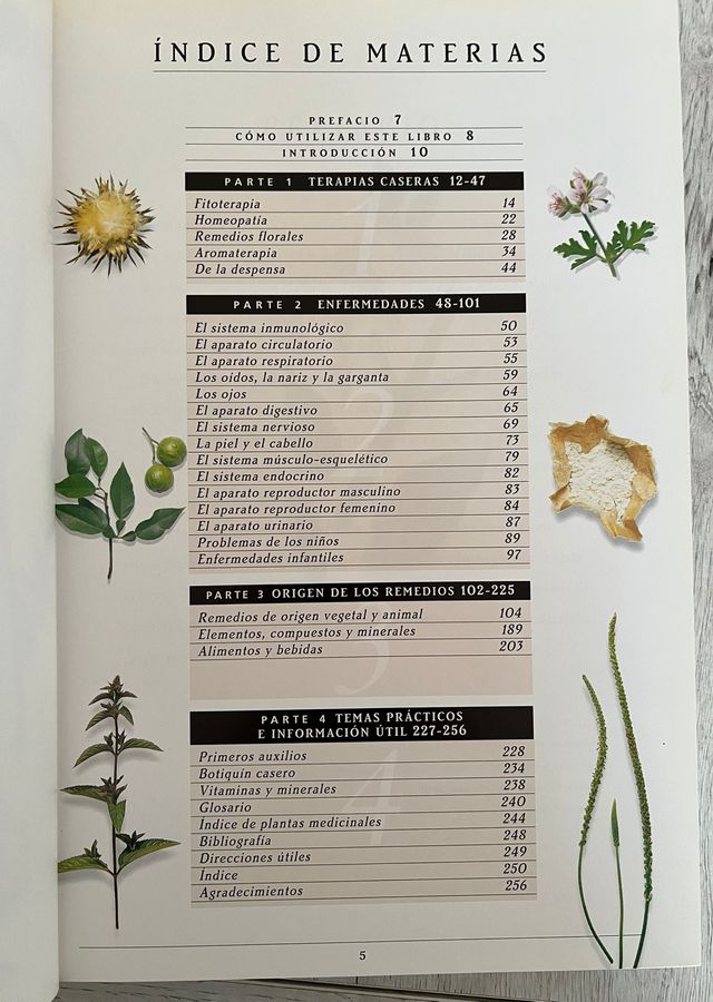 Guía familiar de remedios caseros naturales