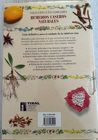 Guía familiar de remedios caseros naturales