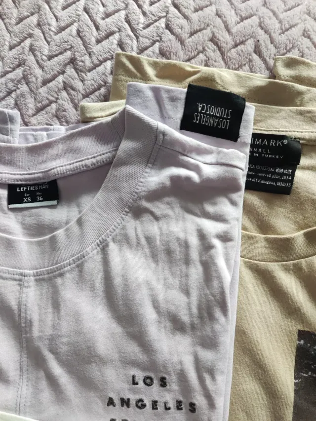 Lote 6 Camisetas Varias Tallas 13/14 Años