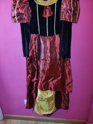 Disfraz Medieval Reina/Princesa Talla XS-S