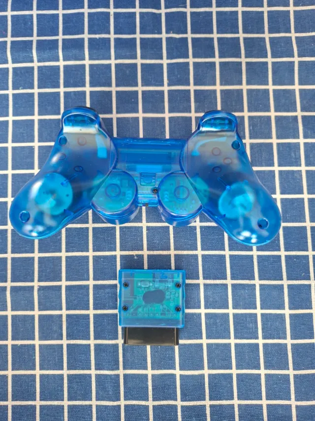 PS2 MANDO INALAMBRICO AZUL