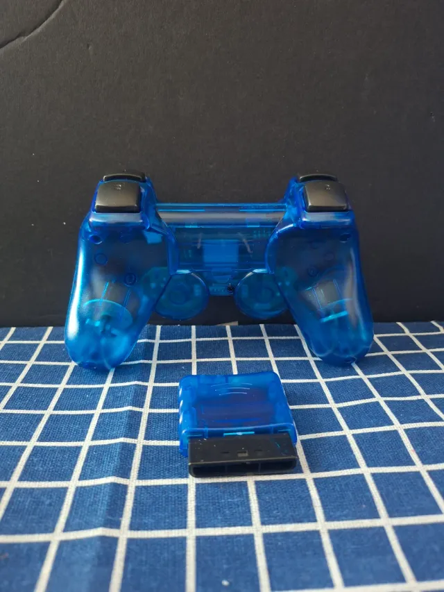 PS2 MANDO INALAMBRICO AZUL