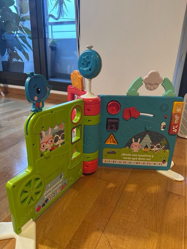 Lote 6 Juguetes Bebé + Mini Alfombra