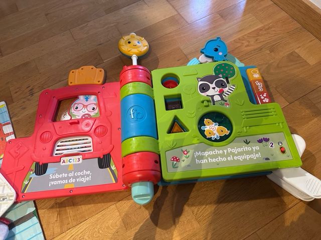 Lote 6 Juguetes Bebé + Mini Alfombra