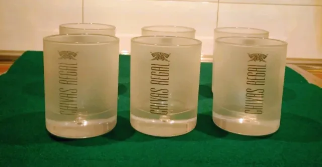 Juego 6 vasos Chivas Regal