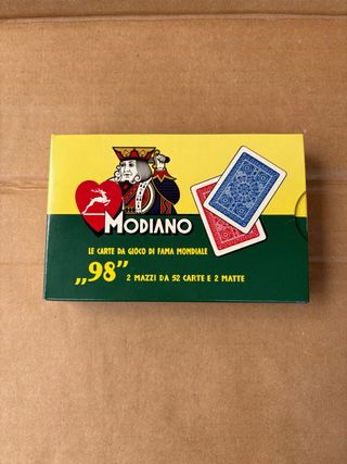 Carte da gioco Modiano 98 - 2 mazzi