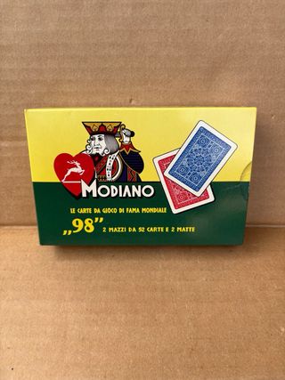 Carte da gioco Modiano 98 - 2 mazzi