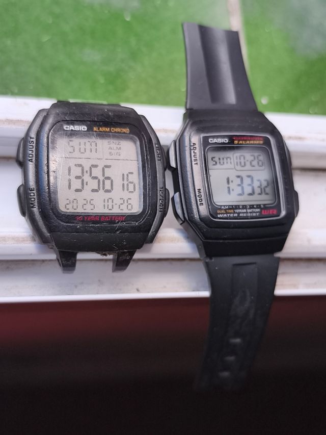 Relojes Casio Digital funcionando