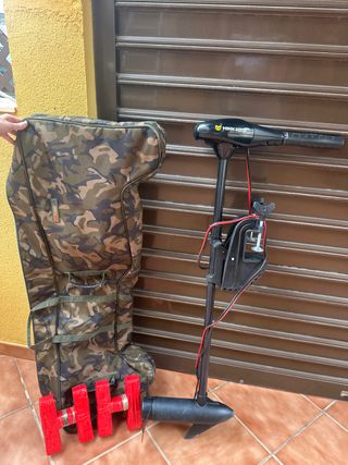 Hélice Minn Kota 12V con funda Fox