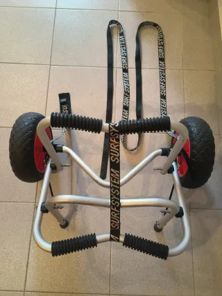 Carrello da paddle per kayak Surf System. Come nuovo