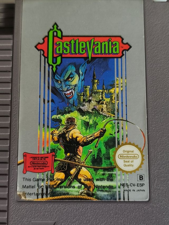 Castlevania NES - Cartucho Original