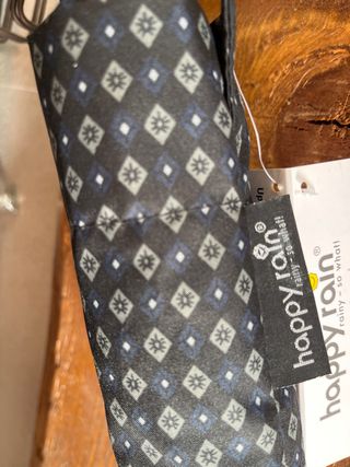 Paraguas Happy Rain Negro y Gris