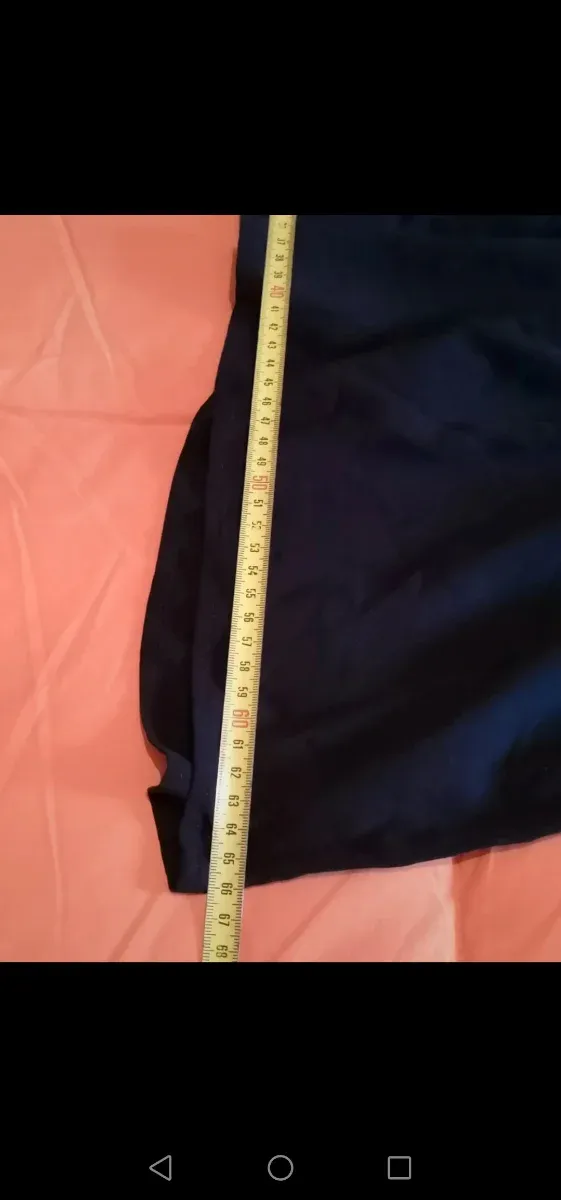 Vestido negro Vila oversize T.40