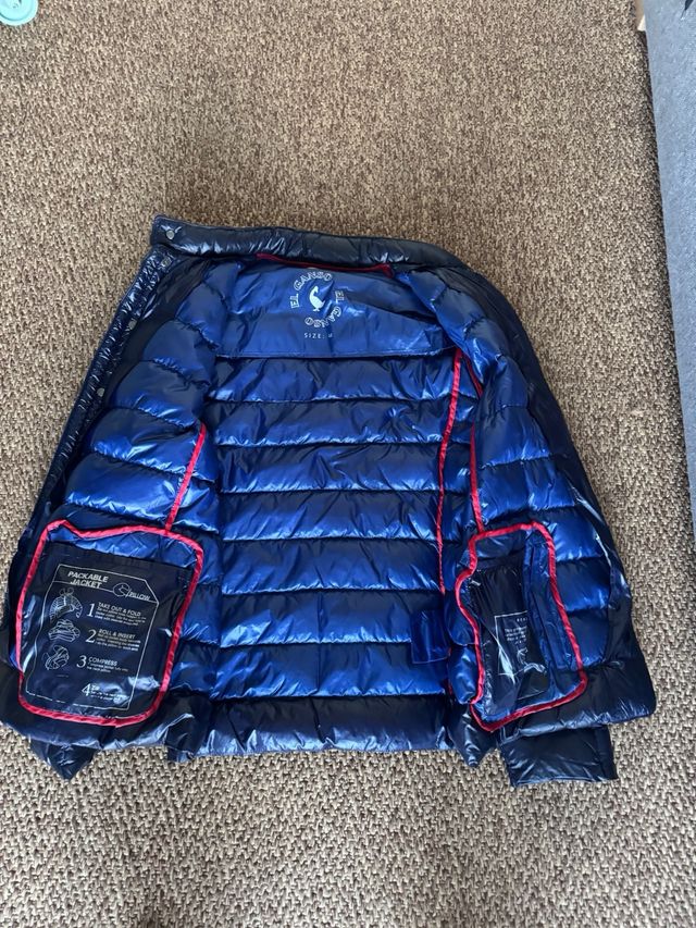 Plumas El Ganso Azul Talla M