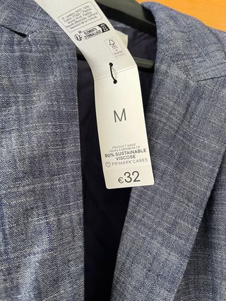 Chaqueta azul Talla M