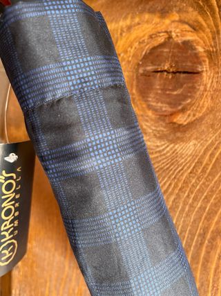 Paraguas Kronos Plegable Azul/Negro