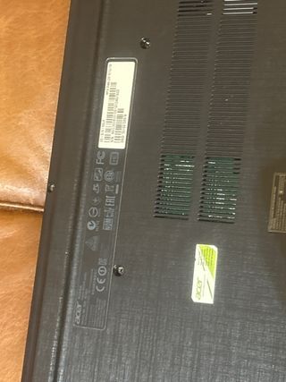 Portátil Acer Gris y Negro