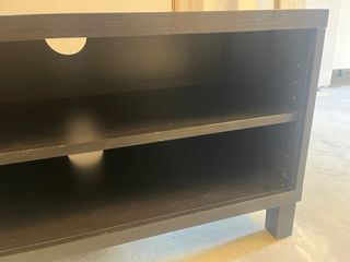 Moble TV Ikea marró fosc-negre