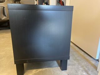 Moble TV Ikea marró fosc-negre