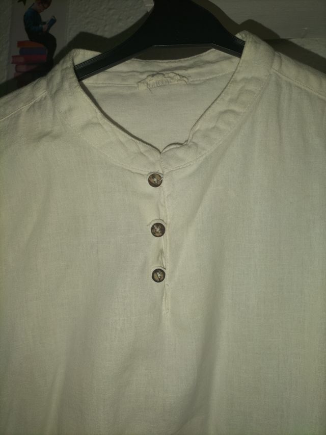Camisa niño Primark azul talla 6/7