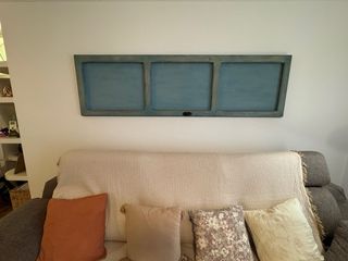 Puerta Decorativa Vintage Azul