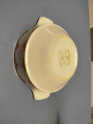 Cenicero y cuenco Vintage Inglés Tuscan Bone China