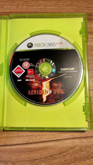 Resident Evil 5 Xbox 360 Nuevo