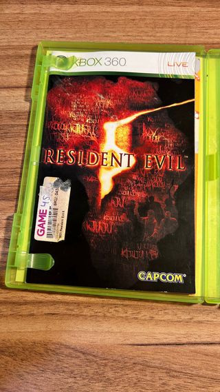 Resident Evil 5 Xbox 360 Nuevo