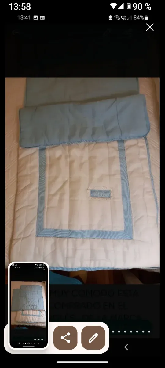 Saco para bebé poco usado