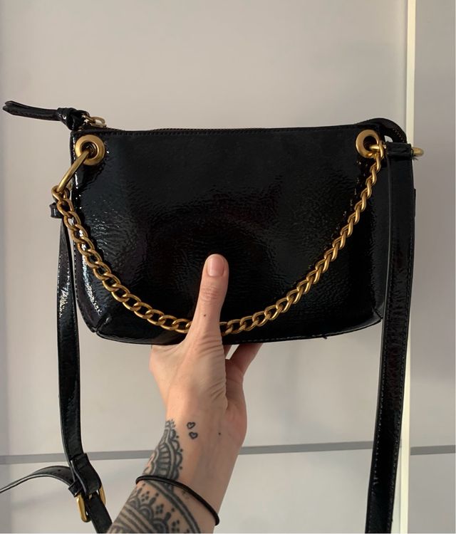 Bolso de hombro hombro, negro, de PARFOIS (nuevo) 