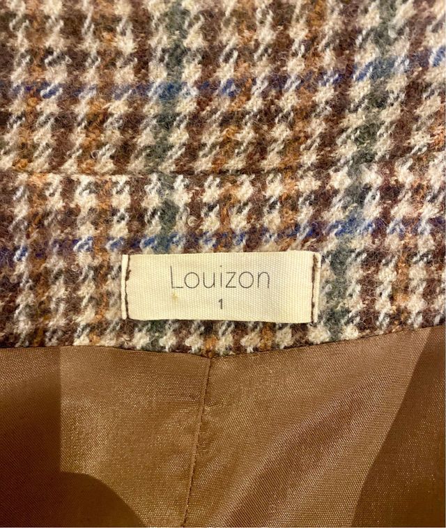 Chaquetón Louizon Marrón Multicolor