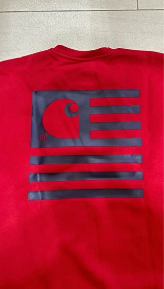 Felpa Carhartt Rossa