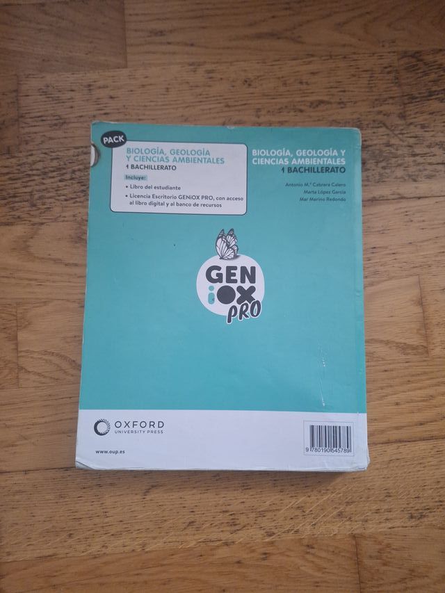 Biología, Geología y CC. Ambientales 1º Bachill...