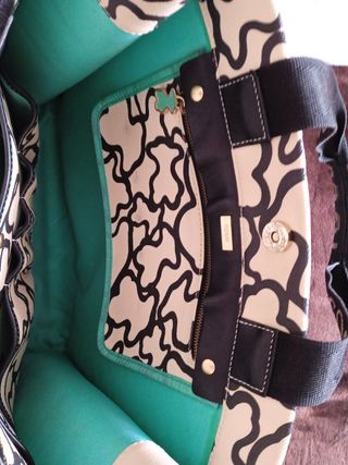 Bolso Tous Blanco y Negro