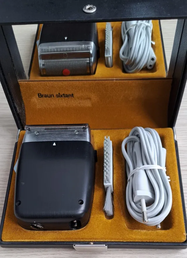 Braun Sixtant rasoio elettrico vintage