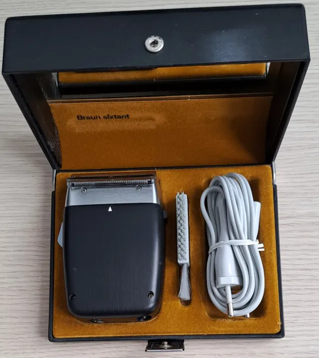 Braun Sixtant rasoio elettrico vintage