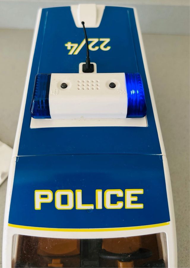 Playmobil Coche Policía Luz y Sonido