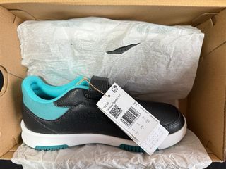 Zapatillas Adidas niño negro y turquesa