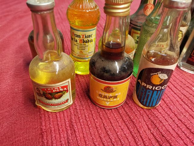 Colección 22 mini botellines licores