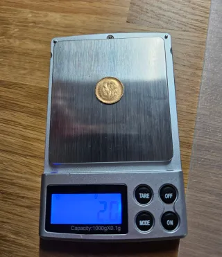 Moneda 2.5 Pesos Oro Mexicanos