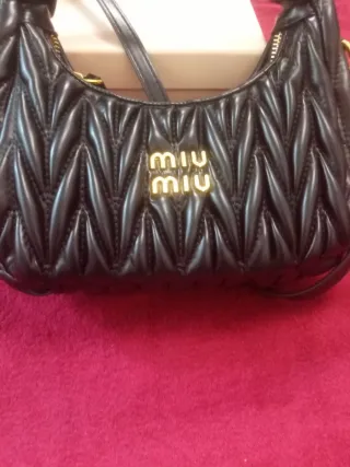 Borsa Miu Miu nera