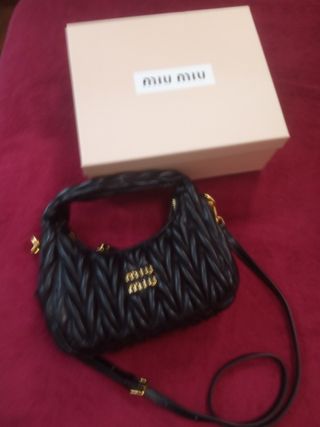 Borsa Miu Miu nera