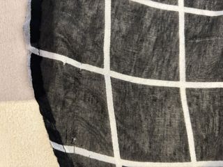 Camisa transparente cuadros