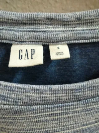 Maglione Gap donna blu e bianco