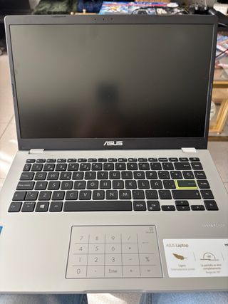 Portátil Asus E410M Plata y Negro