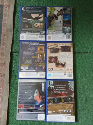 Lote 6 Juegos PS2: Eragon, Tomb Raider, Zathura, D